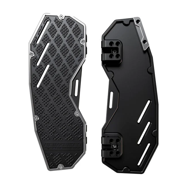 HeinzBikes Floorboards ''Performance''. . Black/silver