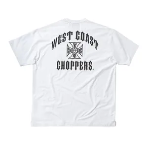 West Coast Choppers WCC Iron Oversized t-shirt white