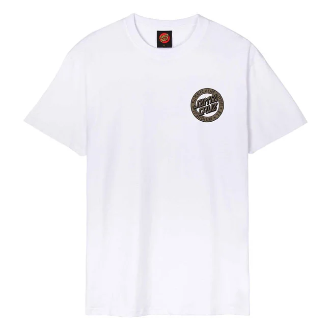 Santa Cruz Cruz Loco Dot t-shirt white