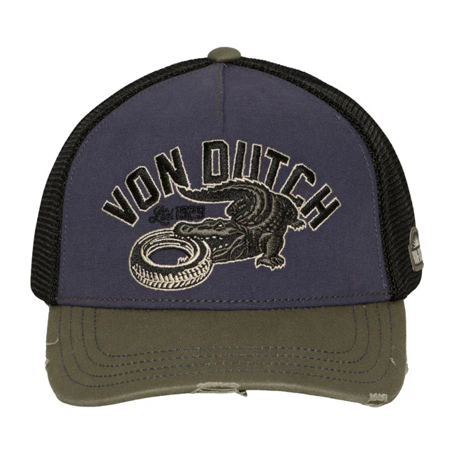 Von Dutch Dutch Trucker cap wild croco