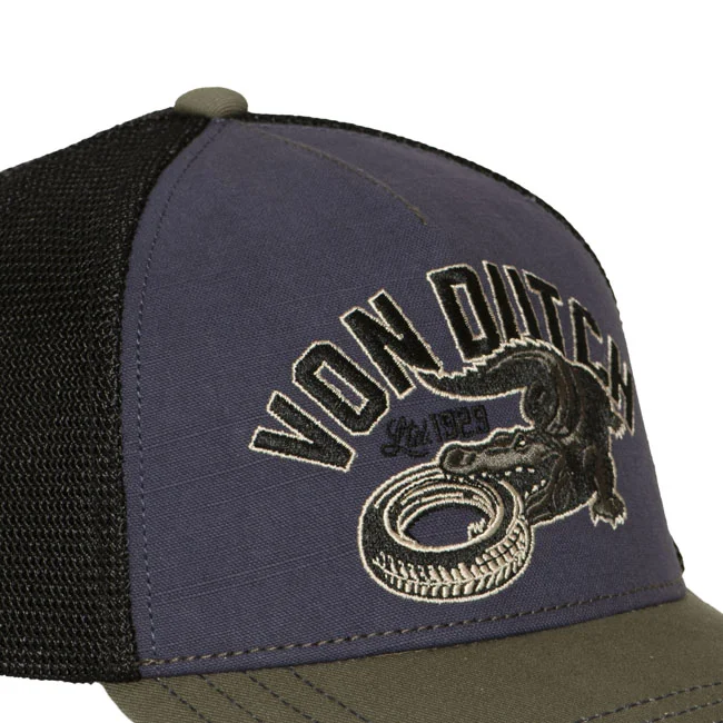 Von Dutch Dutch Trucker cap wild croco
