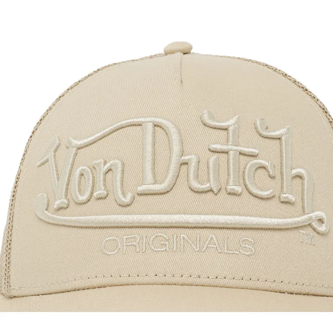 Von Dutch Baseball mesh cap black