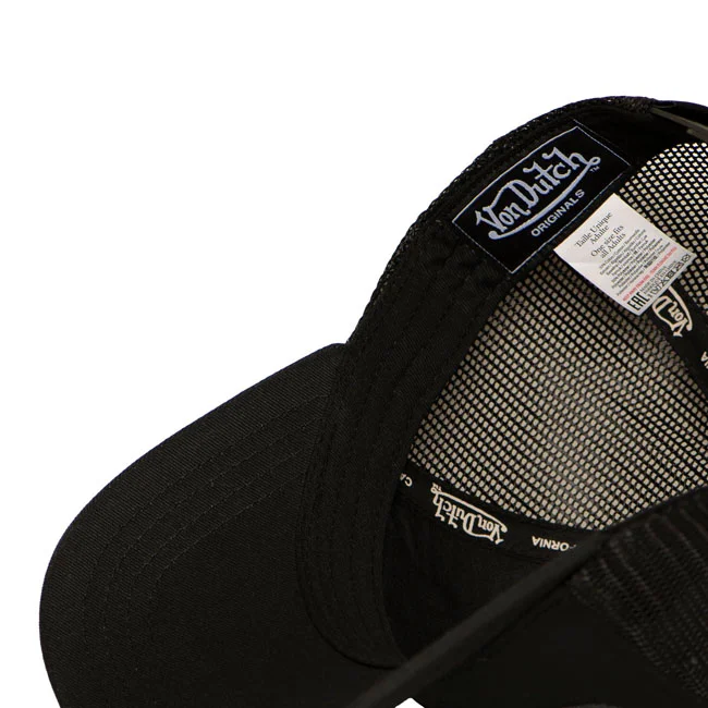Von Dutch Baseball mesh cap black