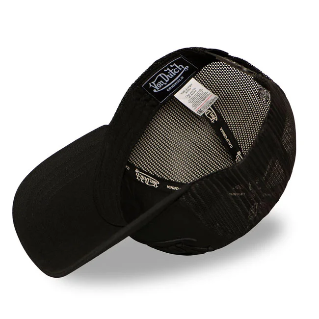 Von Dutch Baseball mesh cap black
