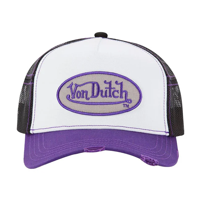 Von Dutch Dutch Trucker mesh cap pur