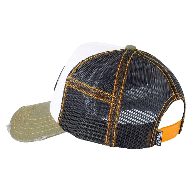 Von Dutch Dutch Trucker mesh cap white/black