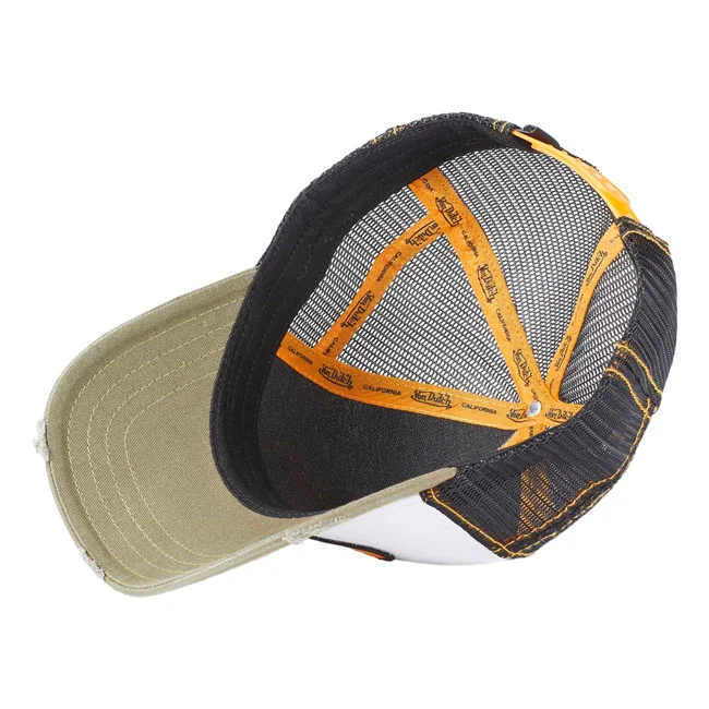 Von Dutch Dutch Trucker mesh cap white/black