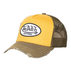 Von Dutch Von Dutch Trucker mesh cap khaki/yellow