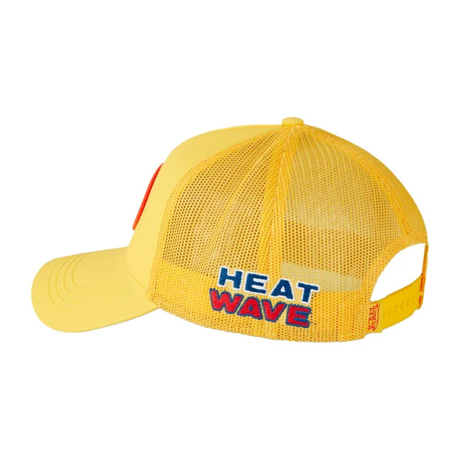 Von Dutch Trucker mesh cap yellow