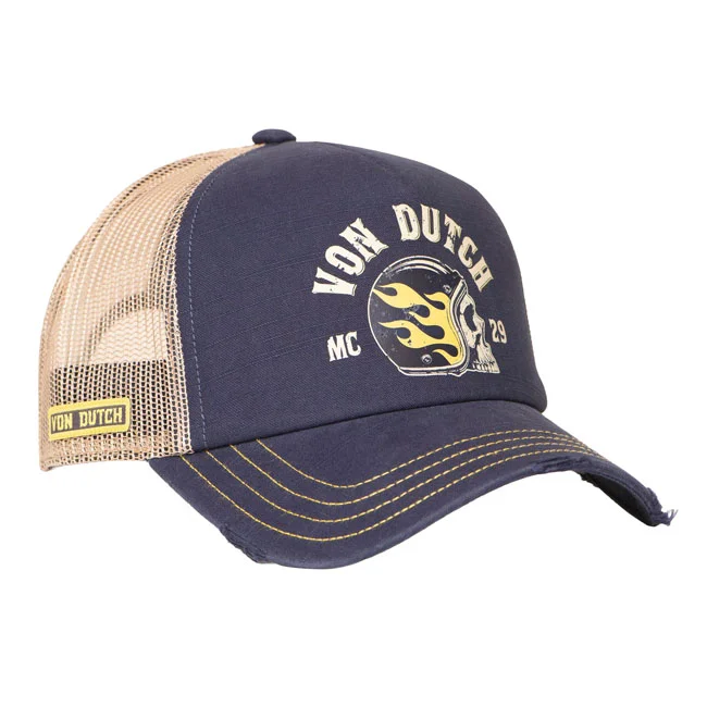 Von Dutch Trucker crew cap helmet skull