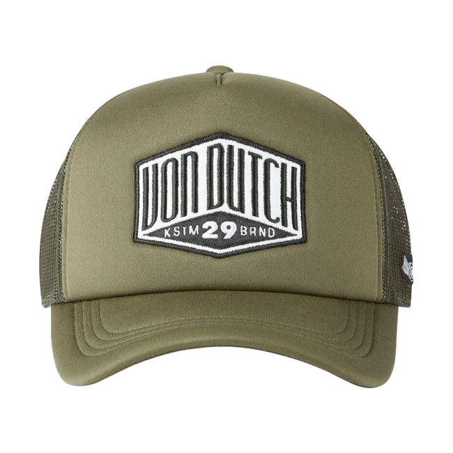 Von Dutch Foam cap olive green
