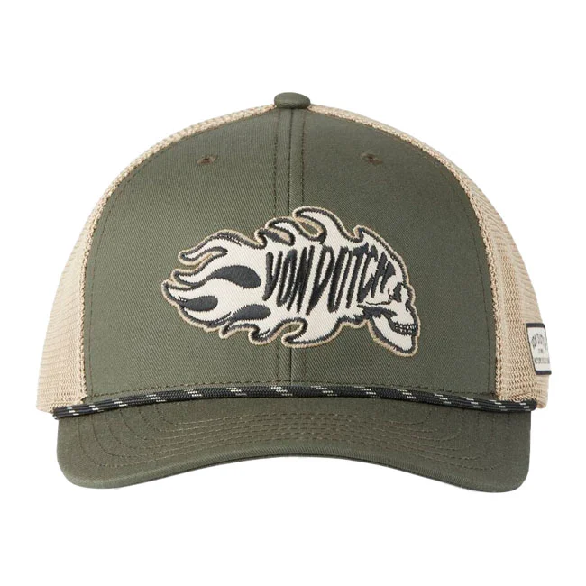 Von Dutch Semi curve cap skull