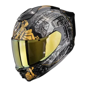 Scorpion Scorpion Exo-1500 Air Apus helmet black/grey/gold