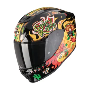 Scorpion Scorpion Exo-Jnr Air Yucatan helmet  black/yellow/red