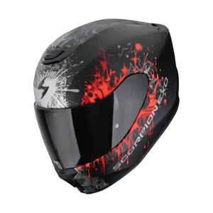 Scorpion Scorpion Exo-391 Wolf helmet matt black/silver/red
