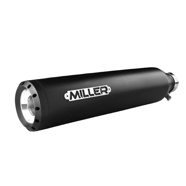 Miller Exhaust Liberty Slip-Ons black. Endcap Std black