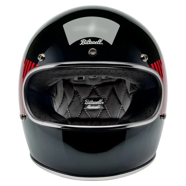 Biltwell Gringo RWB Raceflow helmet black