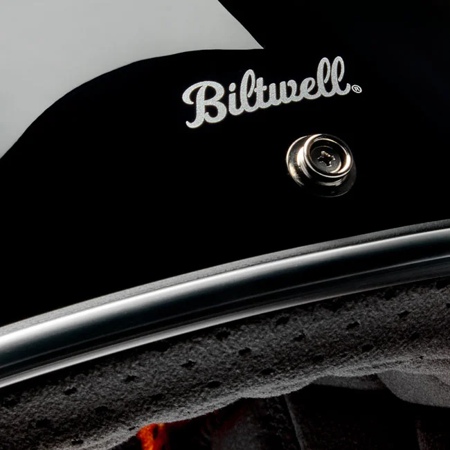 Biltwell Gringo RWB Raceflow helmet black