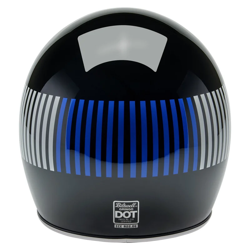 Biltwell Gringo RWB Raceflow helmet black