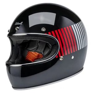 Biltwell Biltwell Gringo RWB Raceflow helmet black