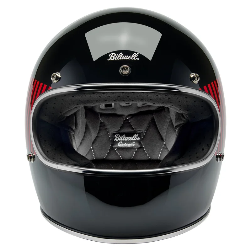 Biltwell Gringo RWB Raceflow helmet black