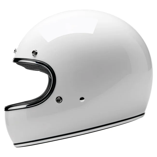 Biltwell Gringo helmet gloss white