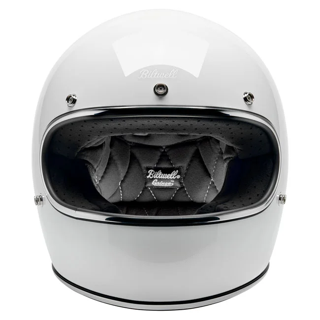 Biltwell Gringo helmet gloss white