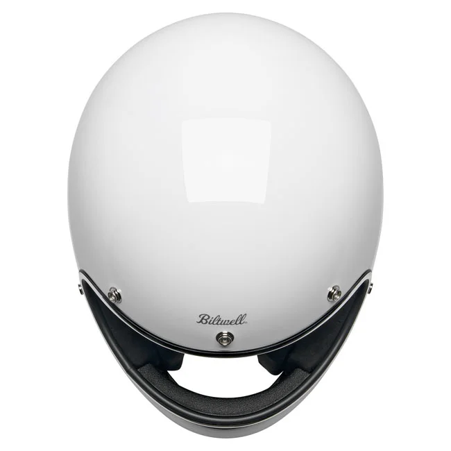 Biltwell Gringo helmet gloss white
