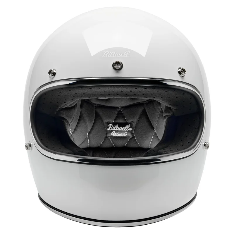 Biltwell Gringo helmet gloss white
