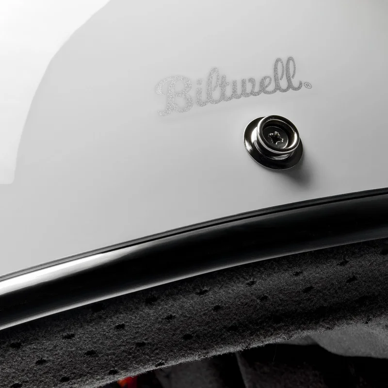 Biltwell Gringo helmet gloss white
