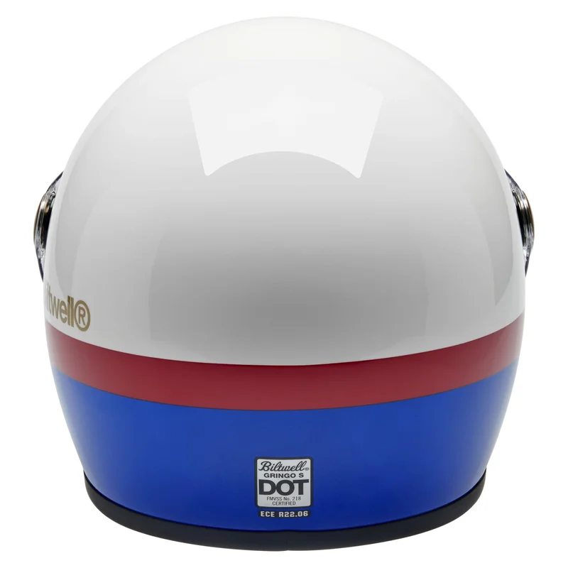 Biltwell Gringo S helmet gloss RWB