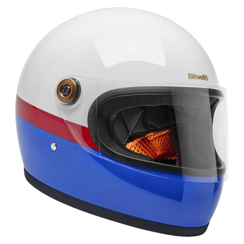 Biltwell Gringo S helmet gloss RWB