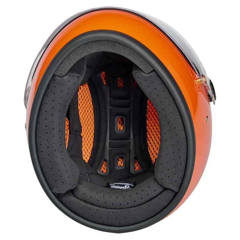 Biltwell Gringo S helmet gloss hazard orange