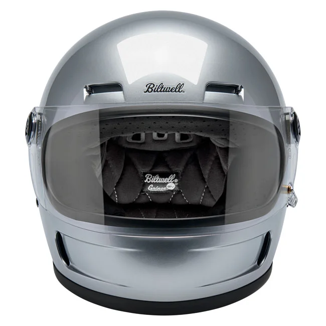 Biltwell Gringo SV helmet gloss silver