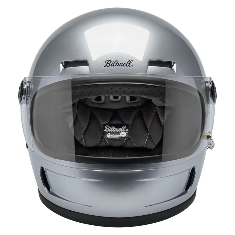 Biltwell Gringo SV helmet gloss silver