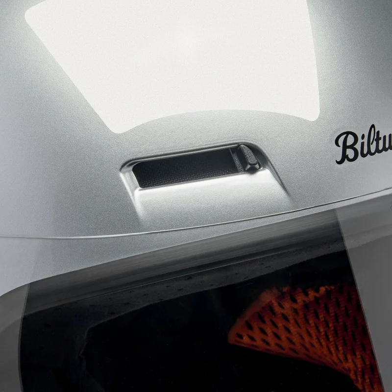 Biltwell Gringo SV helmet gloss silver
