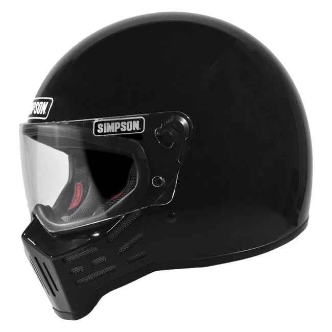 Simpson M30 helmet black