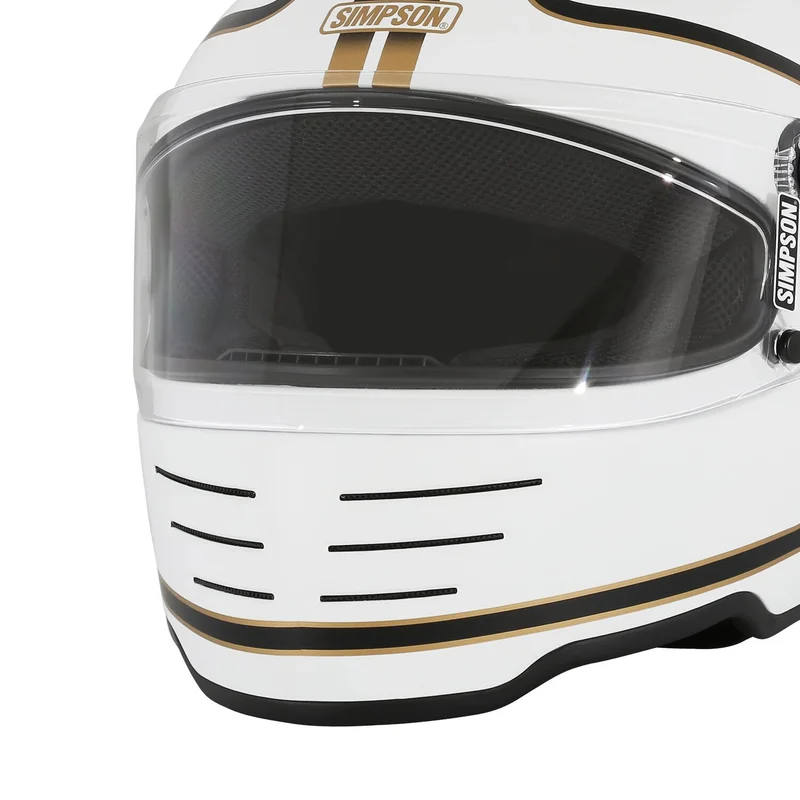 Simpson M62 helmet hondo matt white