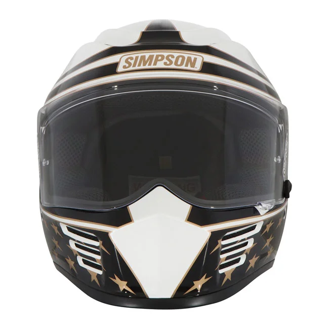 Simpson Speed helmet americana gold
