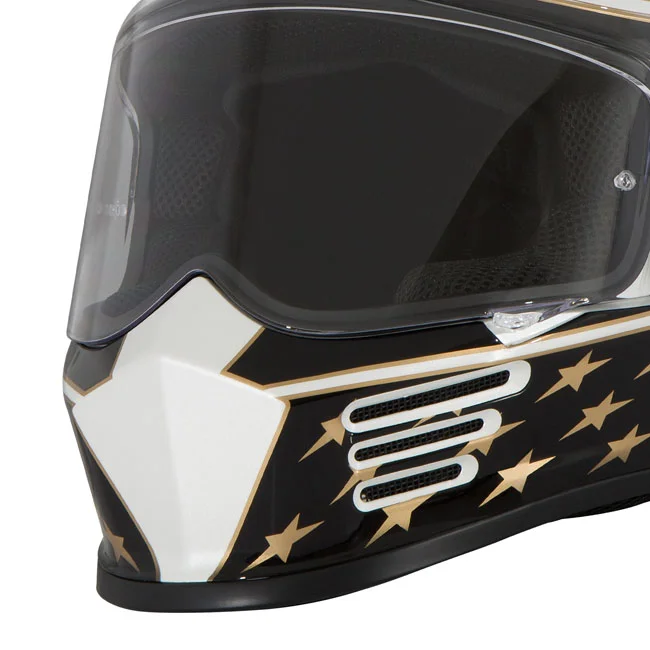 Simpson Speed helmet americana gold