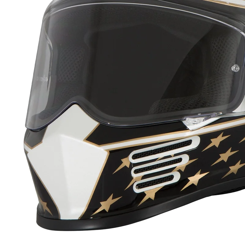 Simpson Speed helmet americana gold