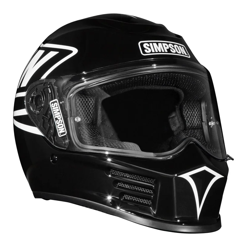 Simpson Speed helmet 12 O''clock black