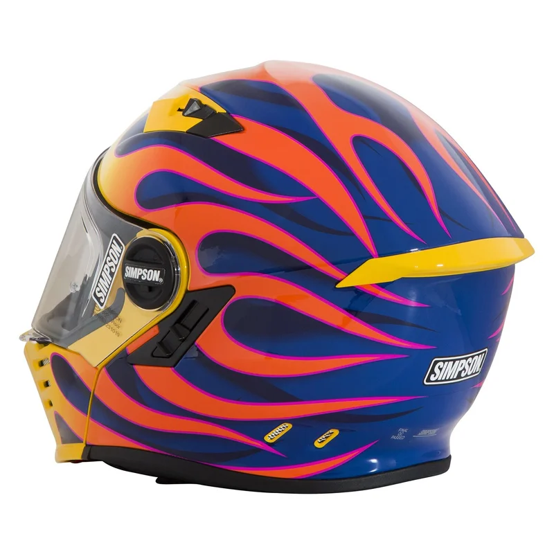 Simpson Darksome Wildfire helmet