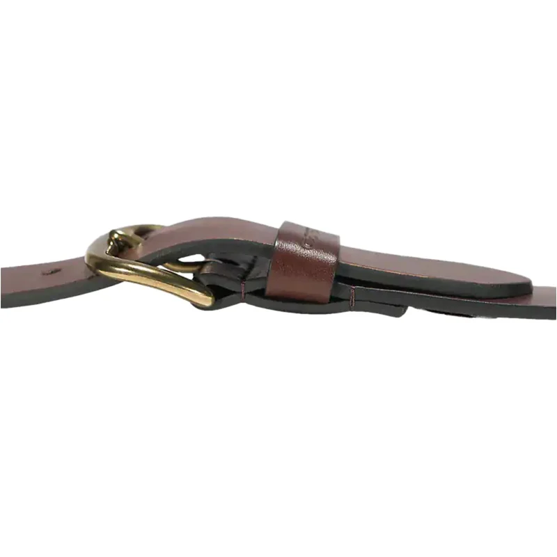 Carhartt Leather classic buckle belt dark brown