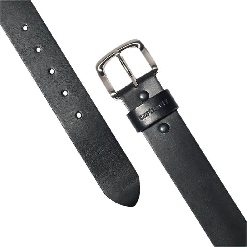 Carhartt Leather classic buckle belt black