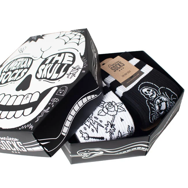 American Socks Socks The Skull gift box