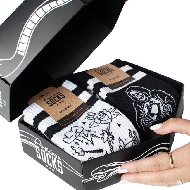 American Socks Socks The Skull gift box