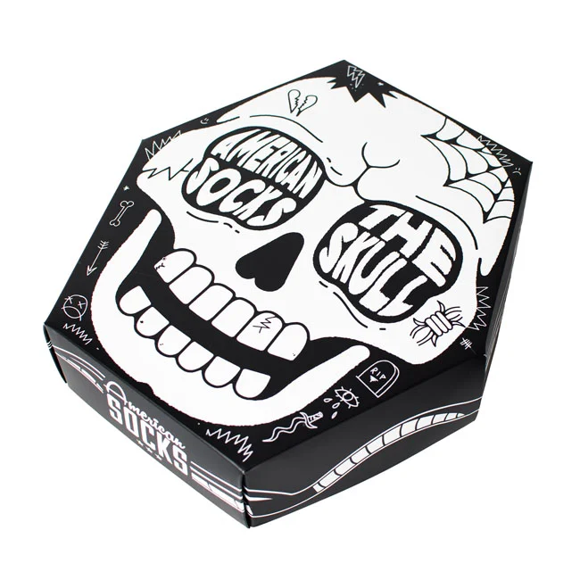 American Socks Socks The Skull gift box