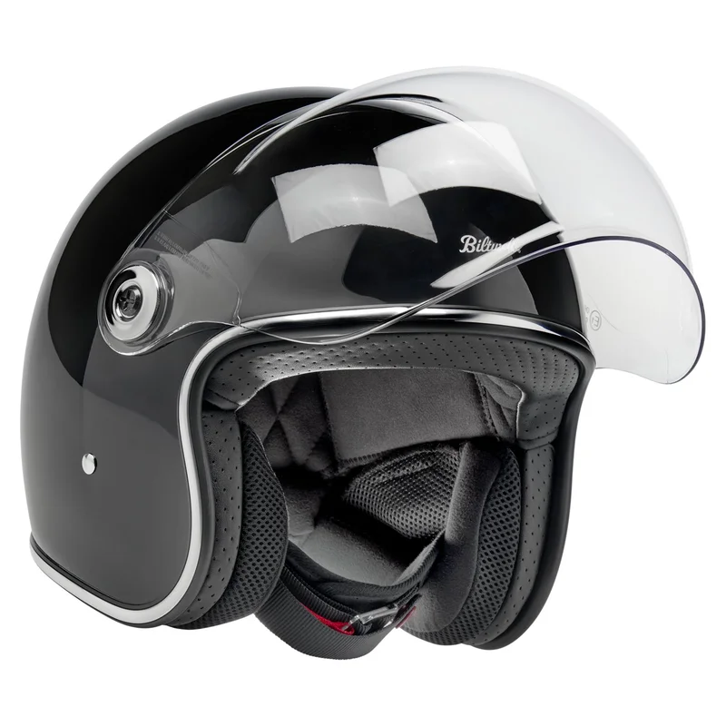Biltwell Tahoe helmet gloss black