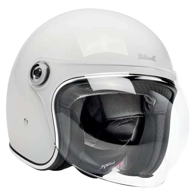 Biltwell Tahoe helmet gloss white
